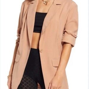 Nordstrom (OpenEdit) Women's Blazer in Tan NWT